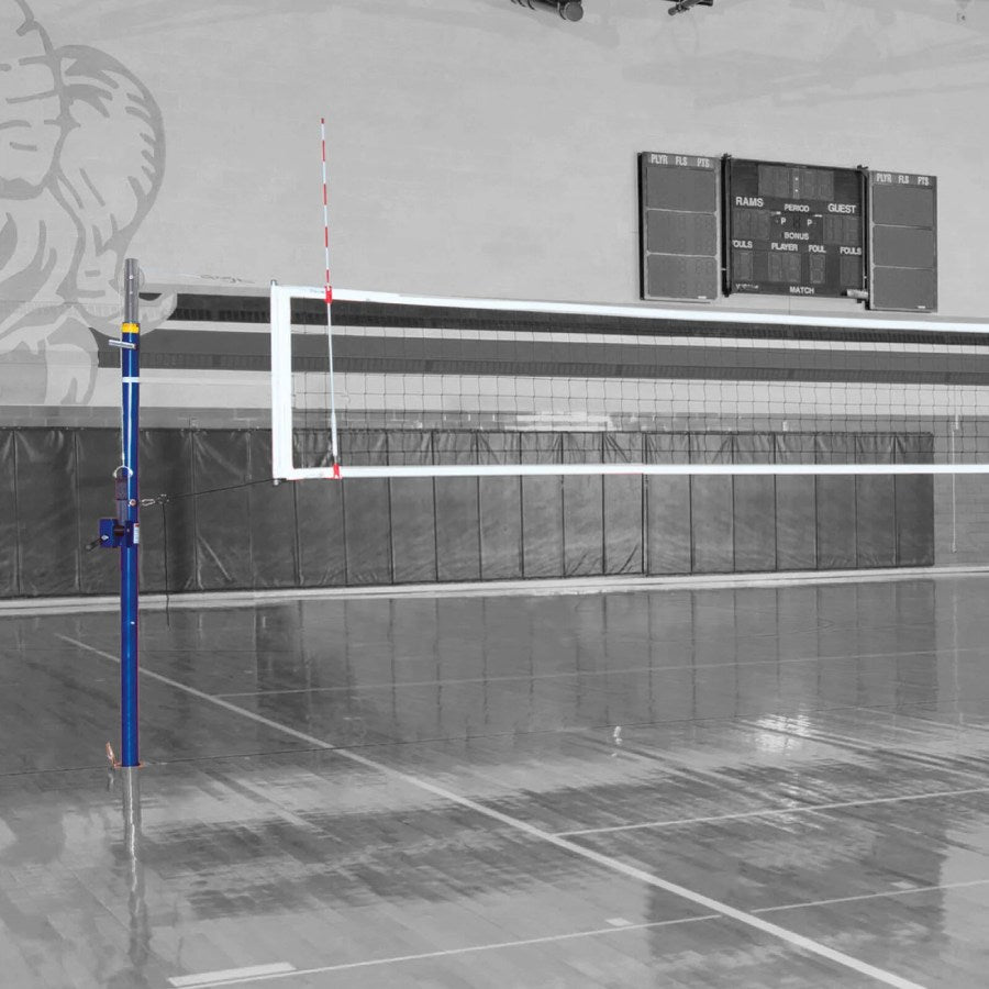 Spalding One-Court Elite Complete Aluminum Volleyball System