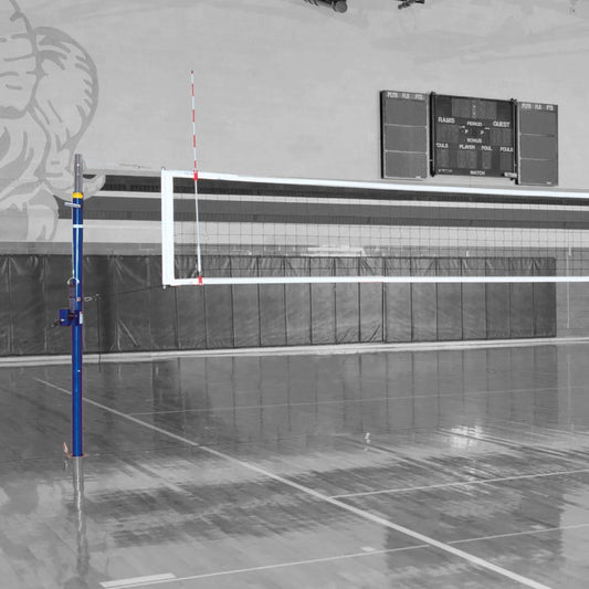Spalding One-Court Elite Complete Aluminum Volleyball System