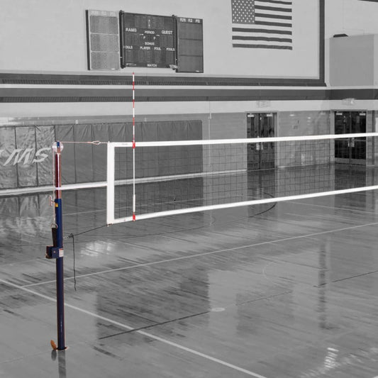 Spalding One-Court Elite Complete Steel Volleyball System