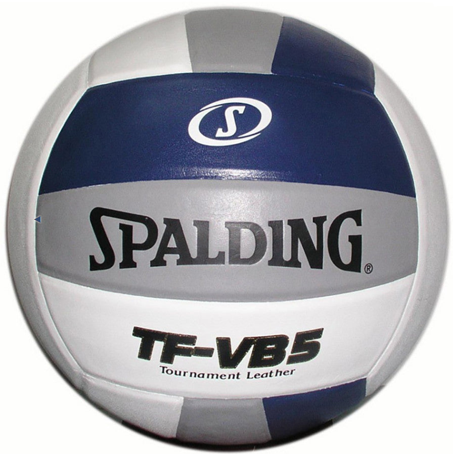 Spalding TF-VB5 Select Leather NFHS Volleyball Navy/Silver/White