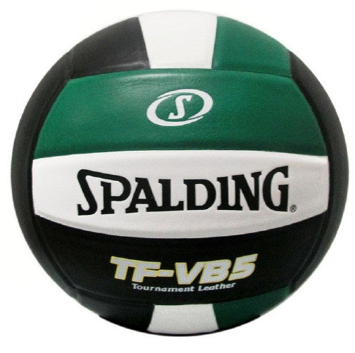 Spalding TF-VB5 Select Leather NFHS Volleyball Green/Black/White