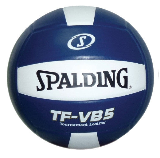 Spalding TF-VB5 Select Leather NFHS Volleyball Navy/White