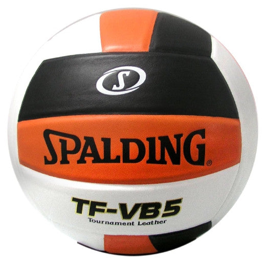 Spalding TF-VB5 Select Leather NFHS Volleyball Orange/Black/White