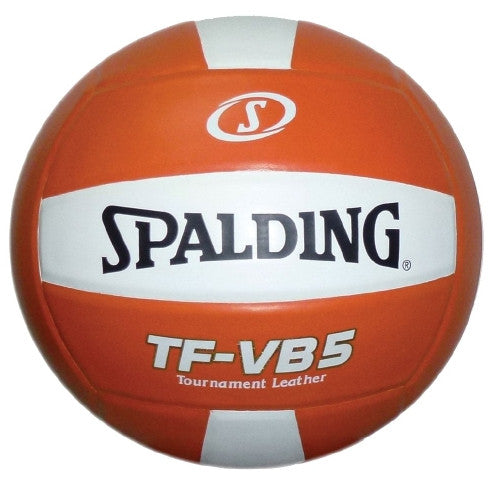 Spalding TF-VB5 Select Leather NFHS Volleyball Orange/White