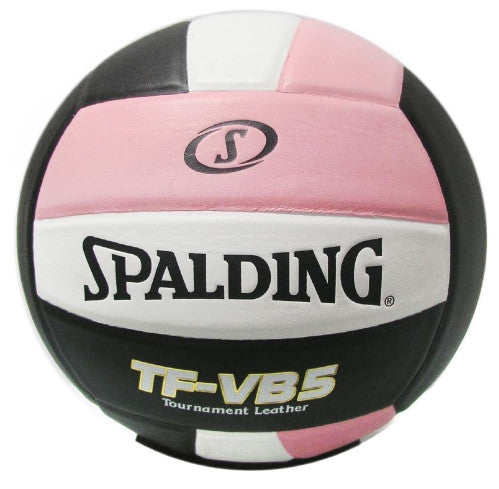 Spalding TF-VB5 Select Leather NFHS Volleyball Pink/Black/White