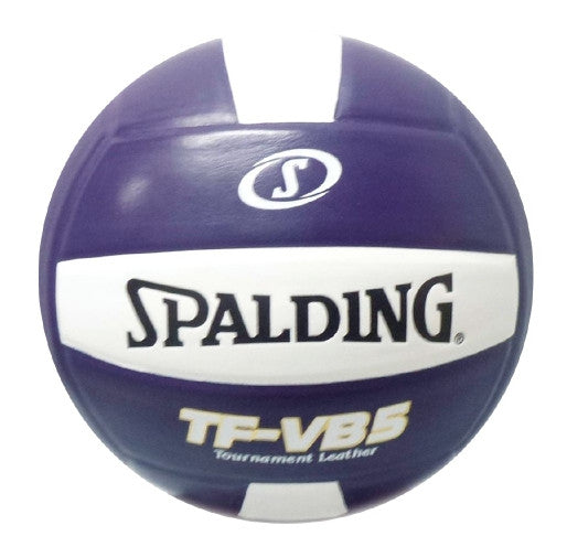 Spalding TF-VB5 Select Leather NFHS Volleyball Purple/White
