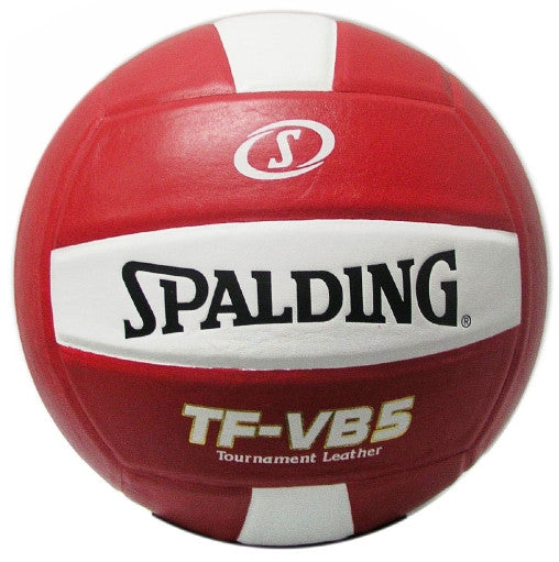 Spalding TF-VB5 Select Leather NFHS Volleyball Red/White