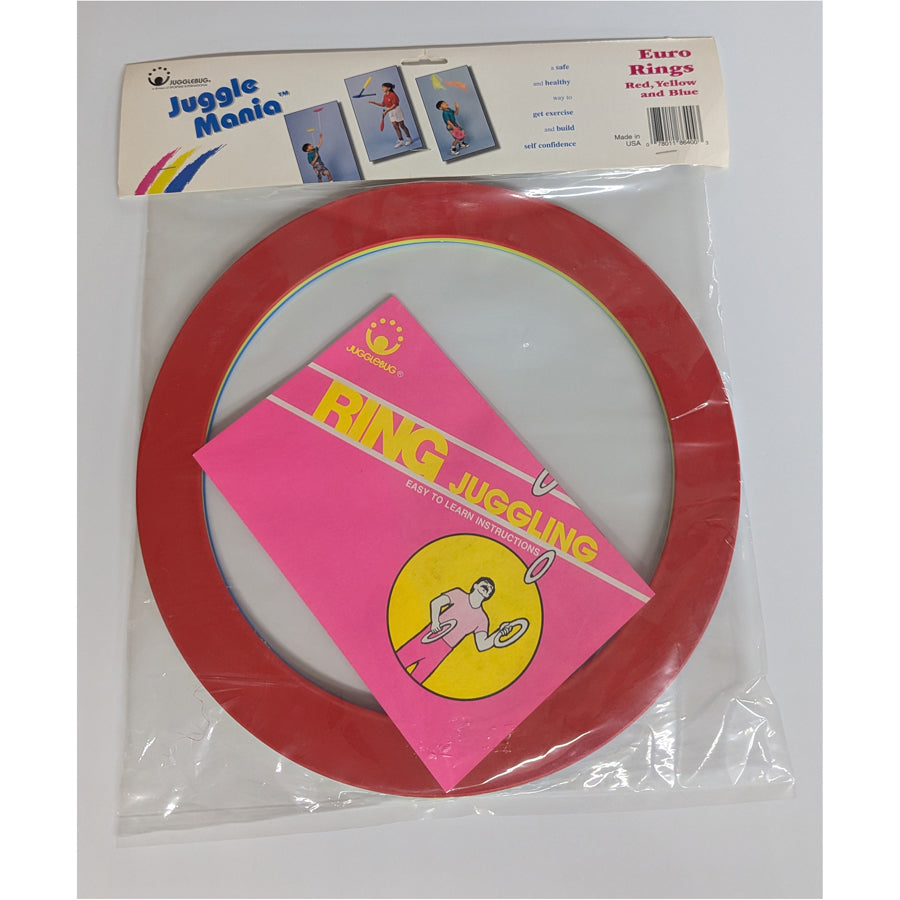 JUGGLE BUG JUGLLE MAN IA EURO STYLE 12" JUGGLING RINGS- SET OF 3