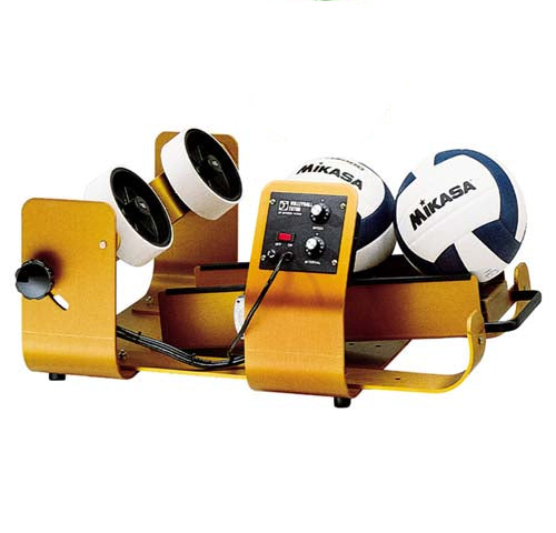 Gold Model Volleyball Machine & Accessories 12V Battery Model