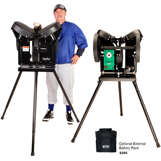 TriplePlay Plus Baseball Pitching Machine