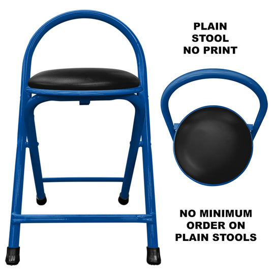 Custom Folding Locker Room Stools / Time out Stools - Morley Athletic Supply Co Inc