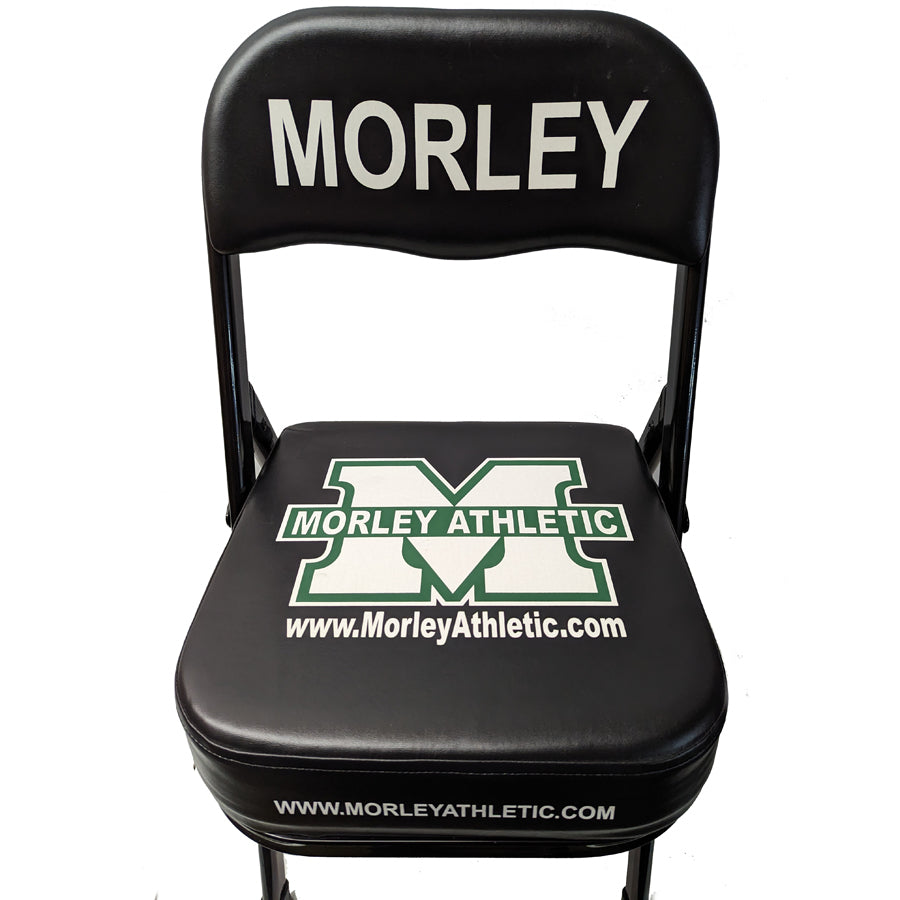 Custom Basketball Sideline Chairs for Your School, Team or Business - Morley Athletic Supply Co Inc