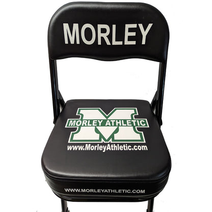 Custom Basketball Sideline Chairs for Your School, Team or Business - Morley Athletic Supply Co Inc