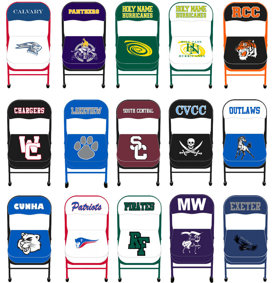 Tall Deluxe Custom Sideline Chair - Morley Athletic Supply Co Inc