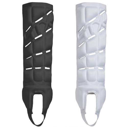 STX Contour Shin Guards Black