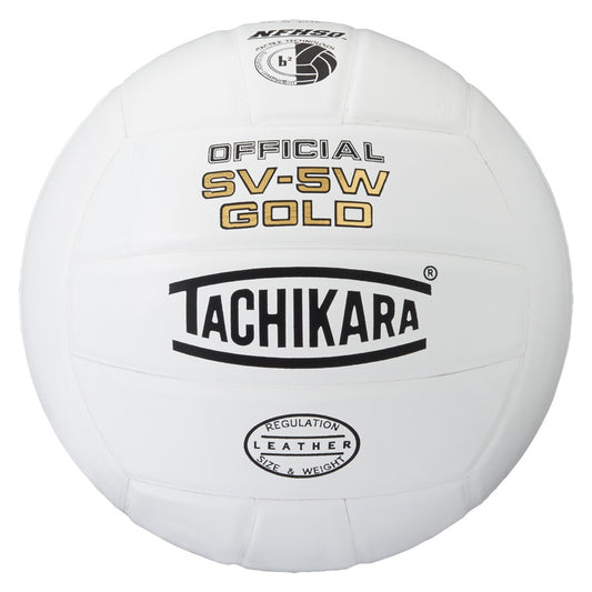 Tachikara SV-5W-Gold Game Volleyball White