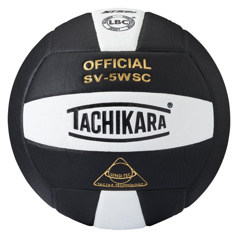 Tachikara SV5WSC Super Soft Volleyball Black/White