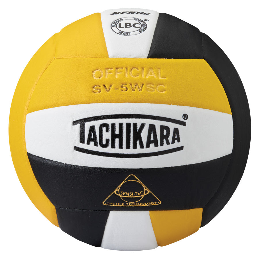 Tachikara SV5WSC Super Soft Volleyball Gold/White/Black