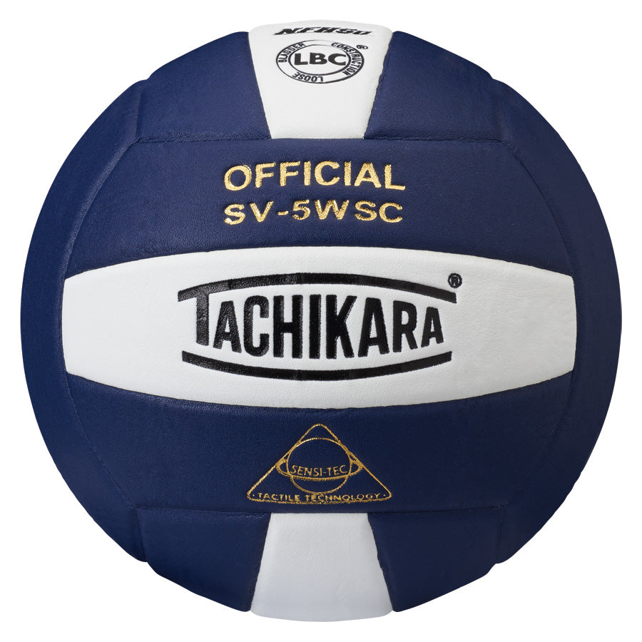 Tachikara SV5WSC Super Soft Volleyball Navy/White
