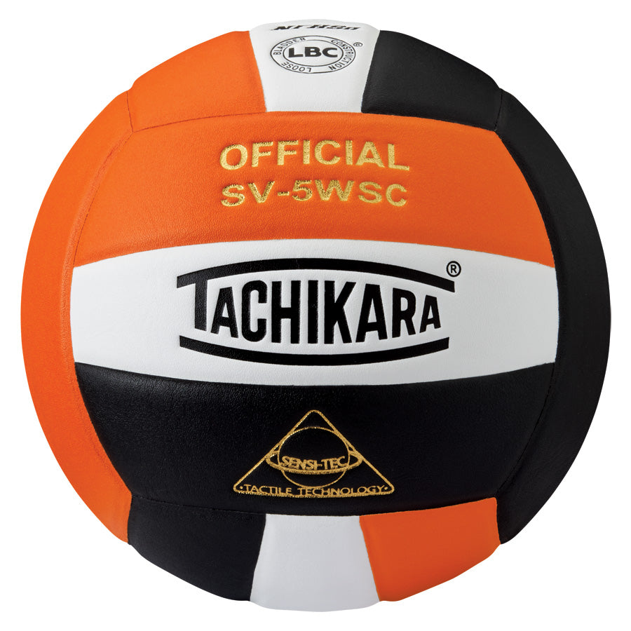Tachikara SV5WSC Super Soft Volleyball Orange/White/Black
