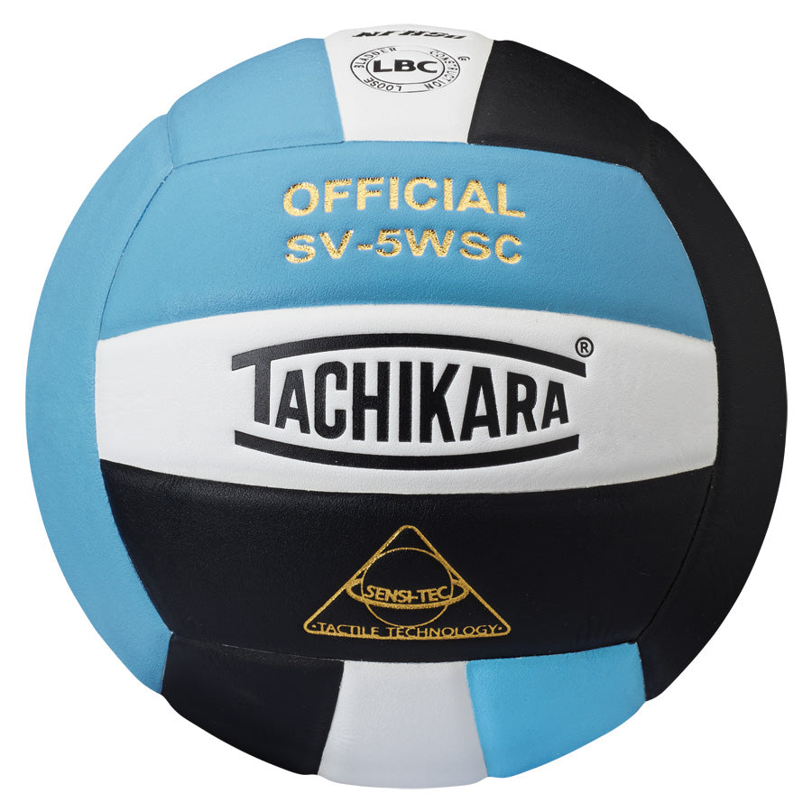 Tachikara SV5WSC Super Soft Volleyball Powder Blue/White/Black
