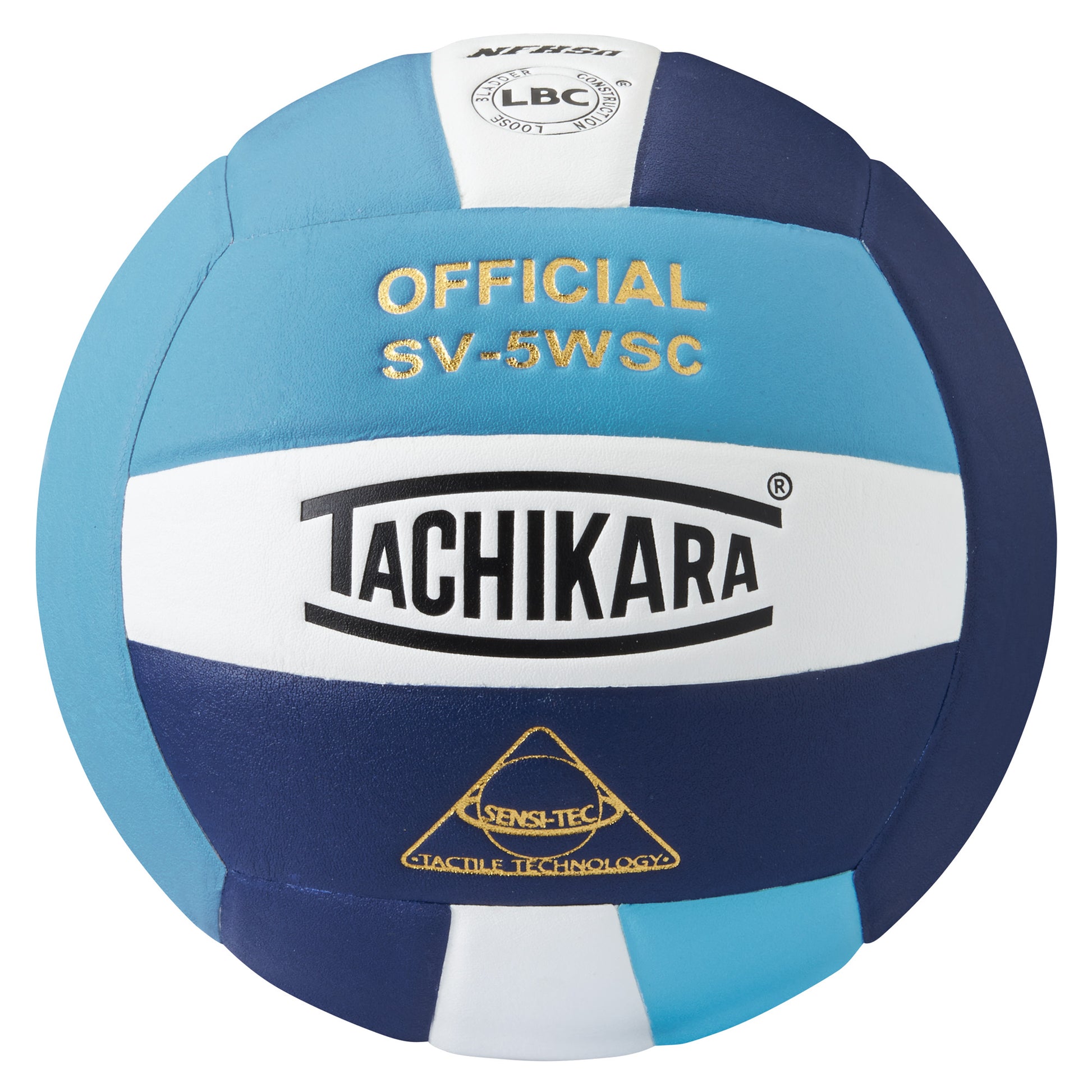 Tachikara SV5WSC Super Soft Volleyball Powder Blue/White/Navy