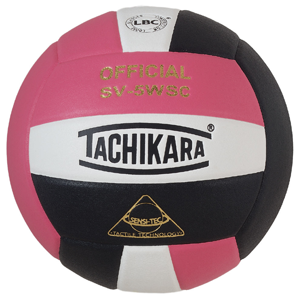 Tachikara SV5WSC Super Soft Volleyball Purple/White/Black