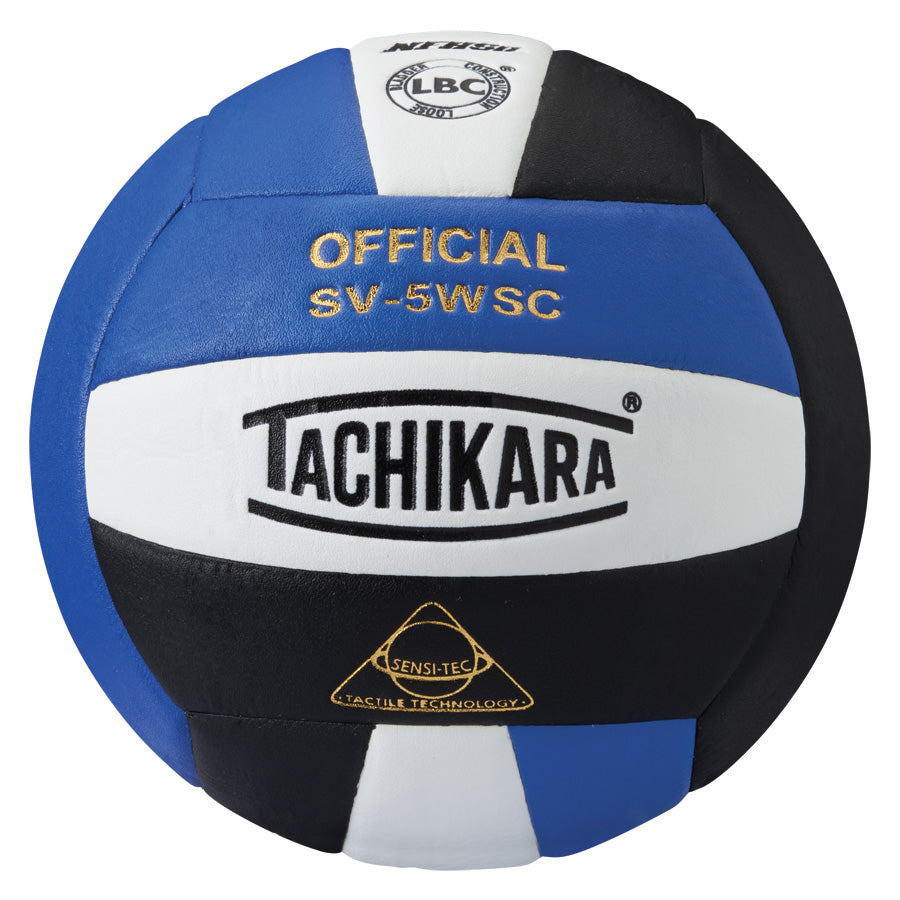 Tachikara SV5WSC Super Soft Volleyball Royal/White/Black