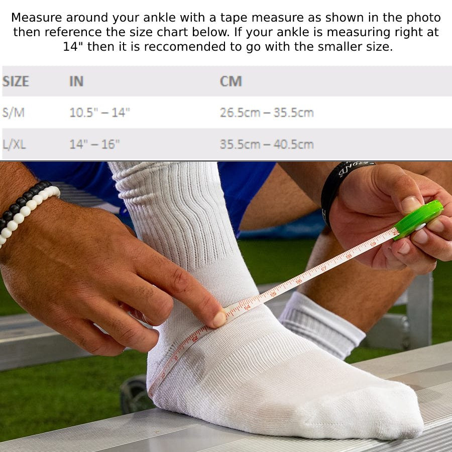 Ultra Zoom Ankle Brace Small/Medium / White