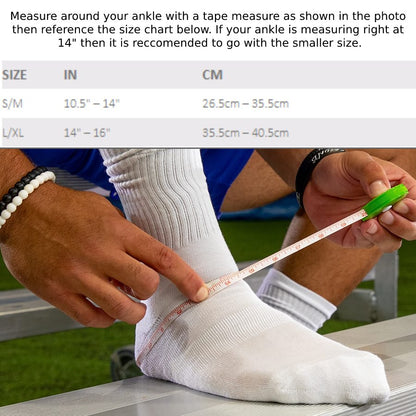 Ultra Zoom Ankle Brace Small/Medium / White