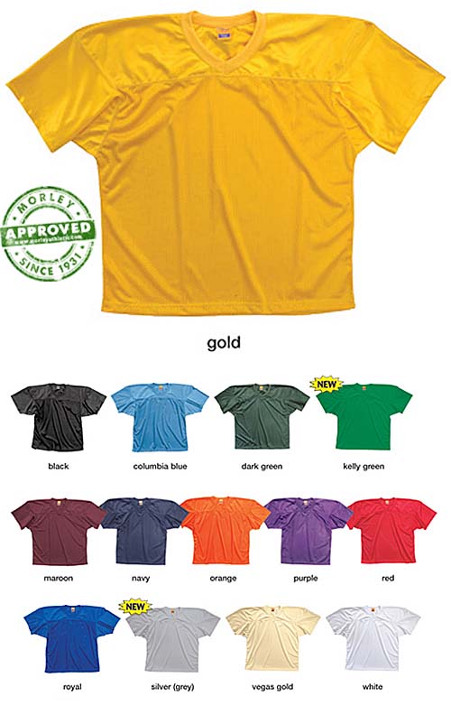 Tricot / Dazzle Game Football Jersey Choose Colors / Choose Sizes