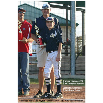 TCK Design Your Own Baseball Stirrup Socks Typically Ships in 4-5 weeks.