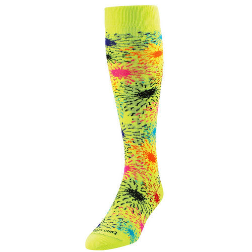 Twin City Krazisox Fireworks Neon Yellow