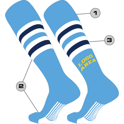 Diamond Builder Custom Baseball Socks