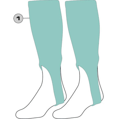 TCK Custom Solid Baseball Stirrups (Pattern A)
