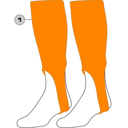 TCK Custom Solid Baseball Stirrups (Pattern A)