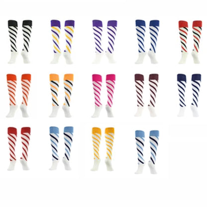 TCK Heel & Toe Candy Stripe Socks