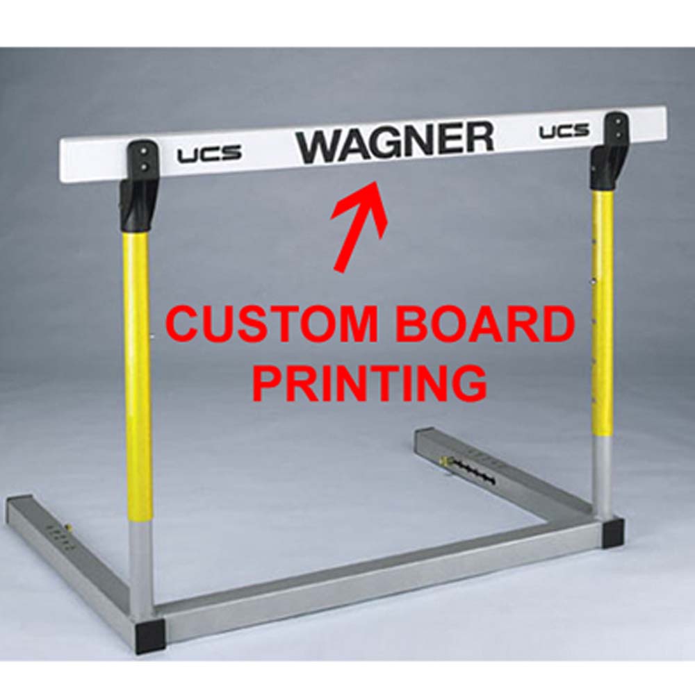 Hurdle Board Custom Lettering Charge Custom Lettering