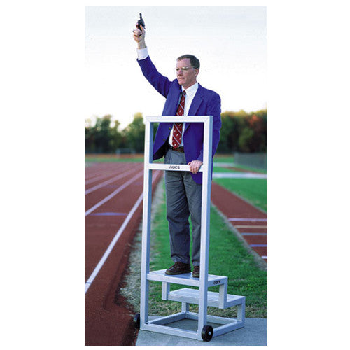 UCS STARTERS STAND | Durable Aluminum Rostrum for Sports Events