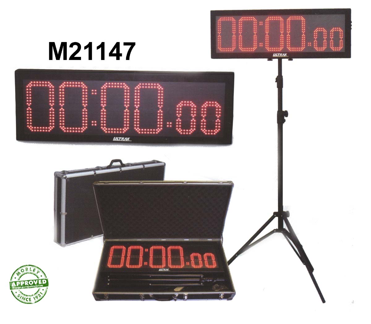 Ultrak Jumbo Led Display Timer – Morley Athletic Supply Co Inc