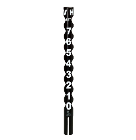 Score Tube Fits Round Posts Slots On Side For Net Cables & Sign