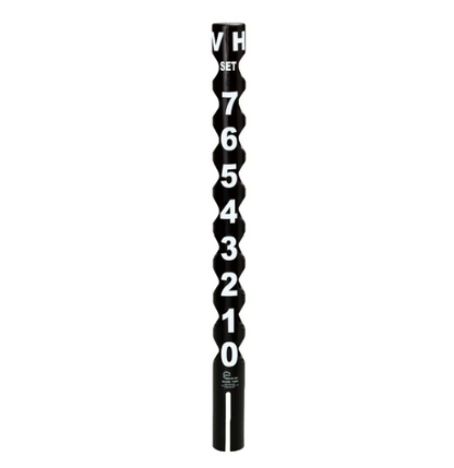 Score Tube Fits Round Posts Slots On Side For Net Cables & Sign