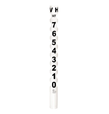 Score Tube Fits Round Posts Slots On Side For Net Cables & Sign