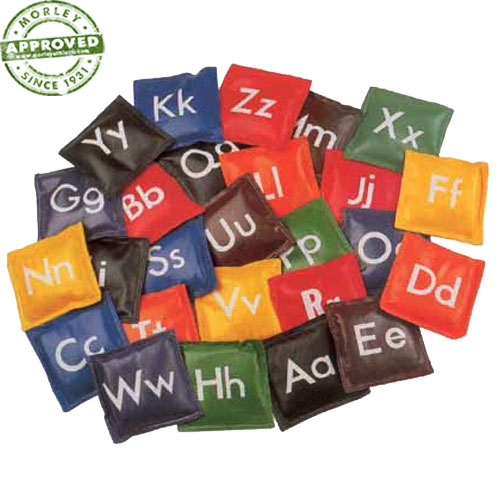 Vinyl Alphabet Bean Bags Set Of 26