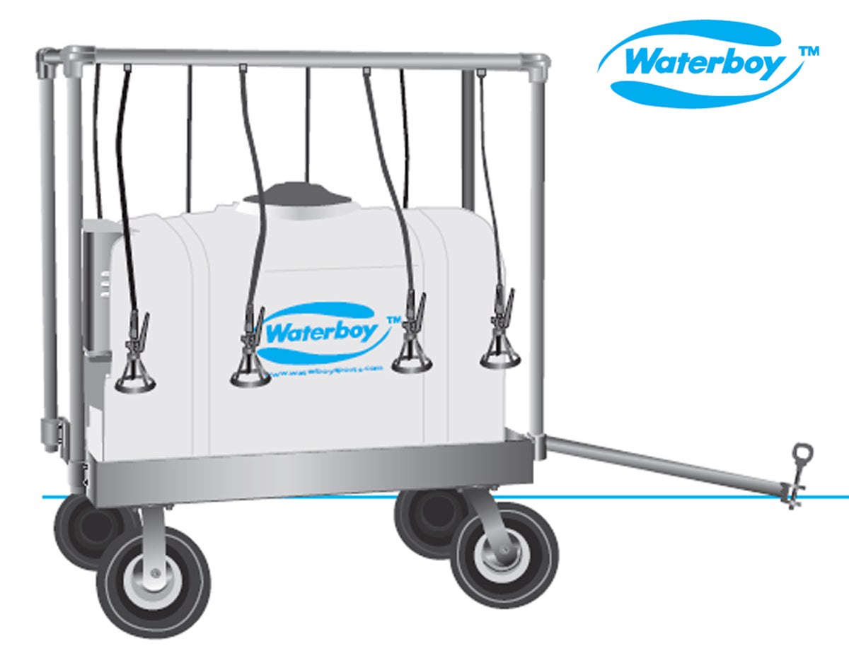 Waterboy Horizontal Power Model Gen 2  -  55 Gallon - All Drain Tank