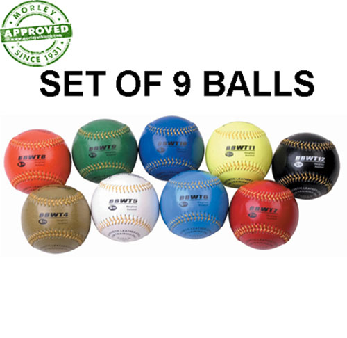 Weighted Training Baseball Set Of 9